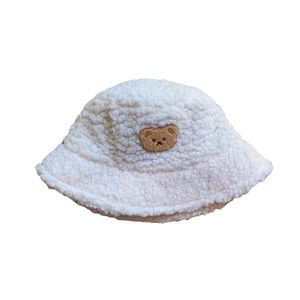 SHEIN Cartoon Bear Patch Bucket Hat